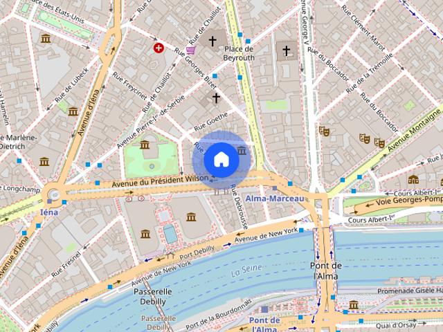 Tout savoir sur cet appartement dans le quartier Chaillot, à Paris 16ème