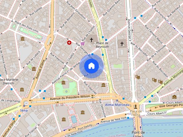 Tout savoir sur cet appartement dans le quartier Chaillot, à Paris 16ème