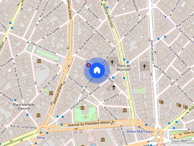 Tout savoir sur cet appartement dans le quartier Chaillot, à Paris 16ème