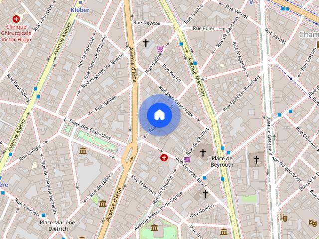 Tout savoir sur cet appartement dans le quartier Chaillot, à Paris 16ème