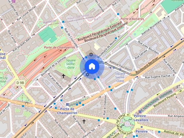 Tout savoir sur cet appartement dans le quartier Champerret Berthier, à Paris 17ème