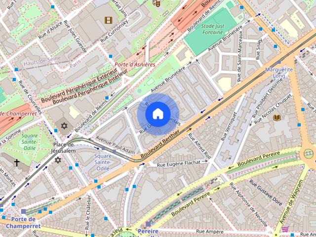 Tout savoir sur cet appartement dans le quartier Champerret Berthier, à Paris 17ème