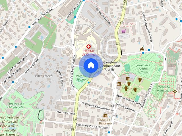 Tout savoir sur cet appartement dans le quartier Cimiez, à Nice