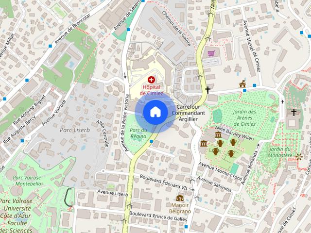 Tout savoir sur cet appartement dans le quartier Cimiez, à Nice