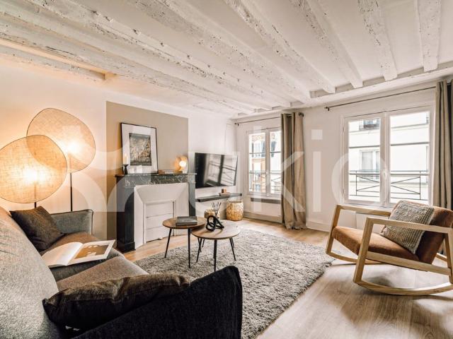 Tout savoir sur cet appartement dans le quartier Arts et Métiers, à Paris 3ème