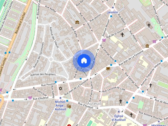 Tout savoir sur cet appartement dans le quartier Auteuil Nord, à Paris 16ème