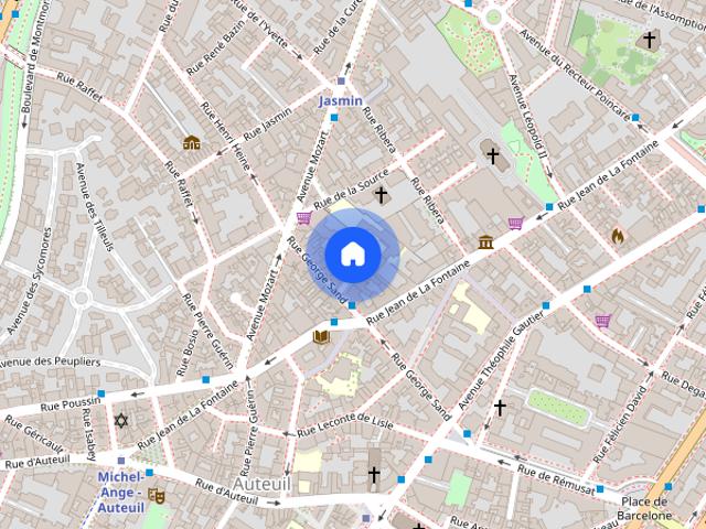 Tout savoir sur cet appartement dans le quartier Auteuil Nord, à Paris 16ème