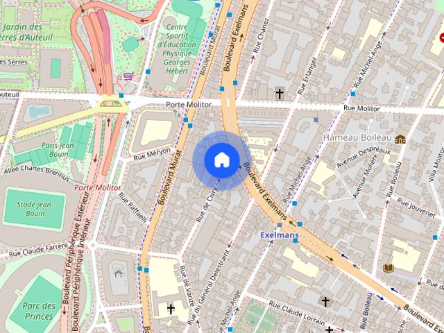Tout savoir sur cet appartement dans le quartier Auteuil Sud, à Paris 16ème