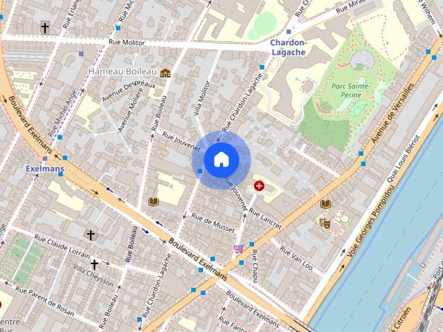 Tout savoir sur cet appartement dans le quartier Auteuil Sud, à Paris 16ème