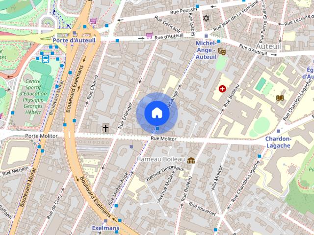 Tout savoir sur cet appartement dans le quartier Auteuil Sud, à Paris 16ème
