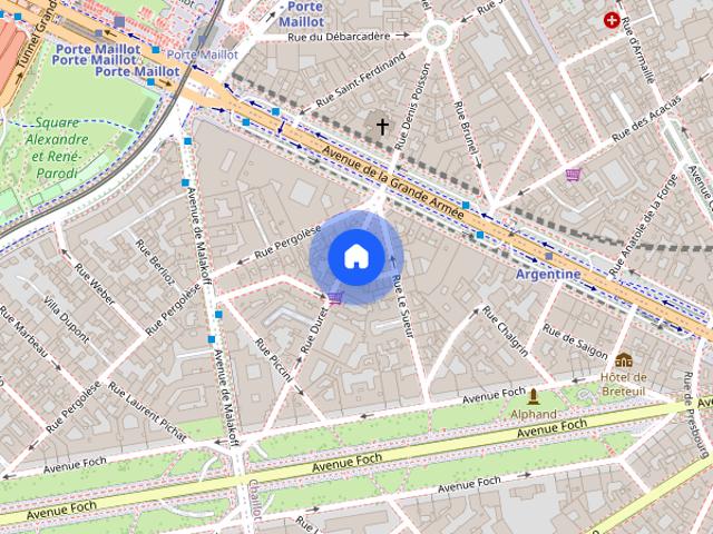 Tout savoir sur cet appartement dans le quartier Bois de Boulogne, à Paris 16ème