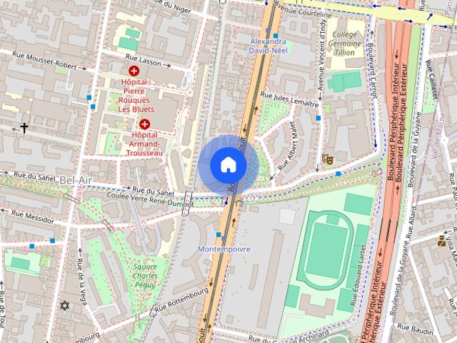 Tout savoir sur cet appartement dans le quartier Bel Air Nord, à Paris 12ème