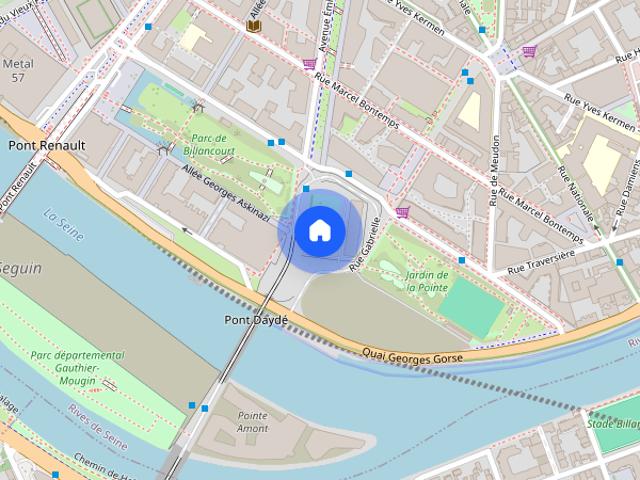 Tout savoir sur cet appartement dans le quartier Billancourt–Rives de Seine, à Boulogne Billancourt
