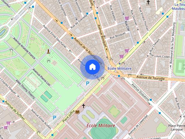 Tout savoir sur cet appartement dans le quartier Gros Caillou, à Paris 7ème