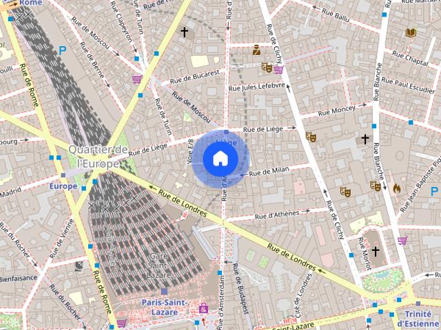 Tout savoir sur cet appartement dans le quartier Europe, à Paris 8ème