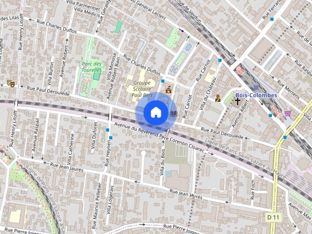 Tout savoir sur cet appartement dans le quartier Faidherbe Pasteur, à Bois Colombes