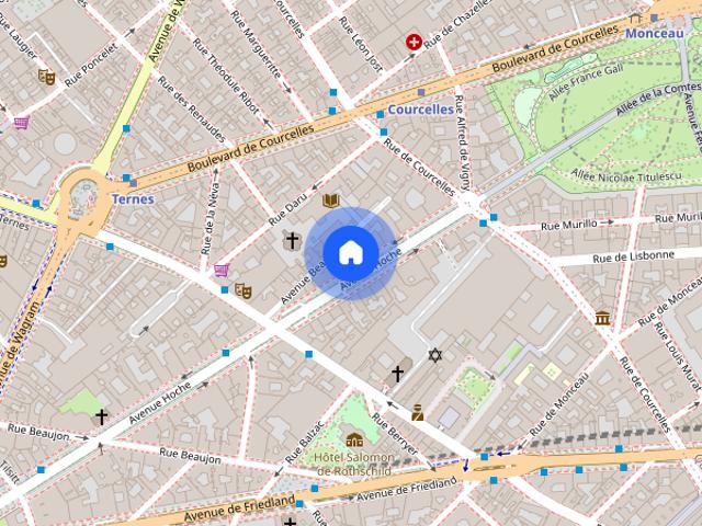 Tout savoir sur cet appartement dans le quartier Hoche Friedland, à Paris 8ème