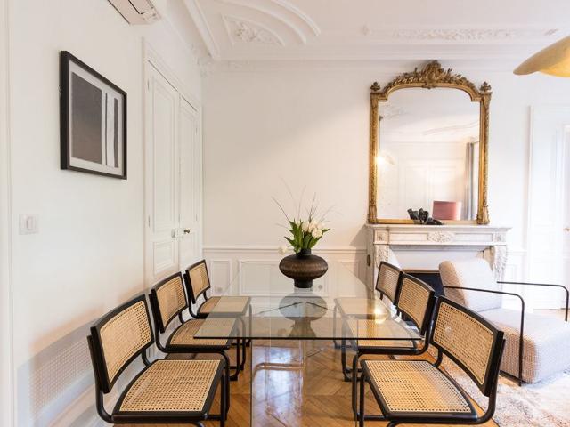 Tout savoir sur cet appartement dans le quartier Hoche Friedland, à Paris 8ème