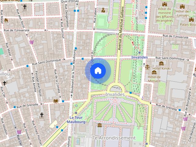 Tout savoir sur cet appartement dans le quartier Invalides, à Paris 7ème