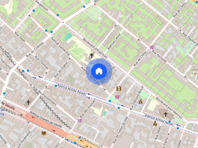 Tout savoir sur cet appartement dans le quartier Ile de la Jatte Parc d'Orléans, à Neuilly sur Seine
