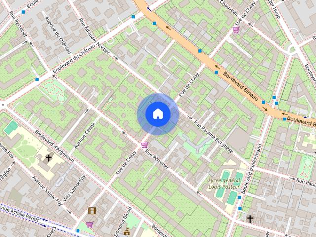 Tout savoir sur cet appartement dans le quartier Ile de la Jatte Parc d'Orléans, à Neuilly sur Seine