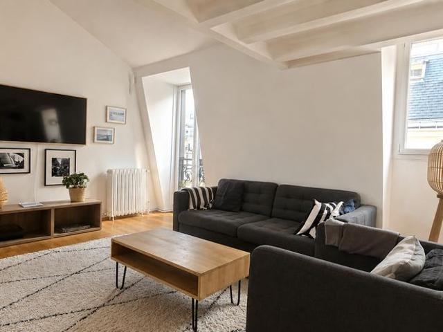Tout savoir sur cet appartement dans le quartier Lorette Martyrs, à Paris 9ème
