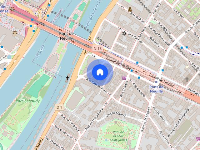 Tout savoir sur cet appartement dans le quartier La Plaine des Sablons, à Neuilly sur Seine