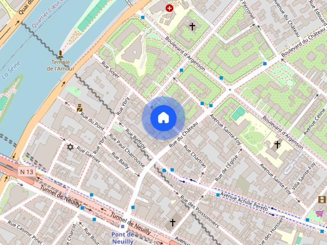 Tout savoir sur cet appartement dans le quartier La Plaine des Sablons, à Neuilly sur Seine
