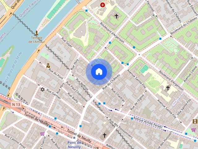 Tout savoir sur cet appartement dans le quartier La Plaine des Sablons, à Neuilly sur Seine
