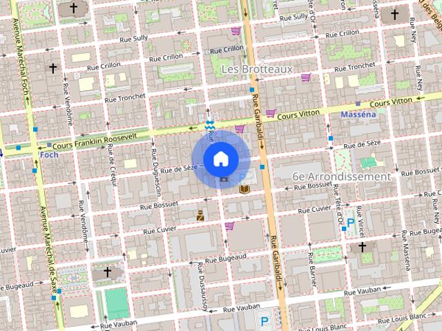 Tout savoir sur cet appartement dans le quartier Les Brotteaux Bellecombe Masséna, à Lyon 6ème