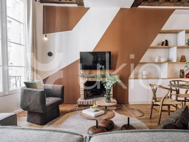 Tout savoir sur cet appartement dans le quartier Les Halles, à Paris 1er