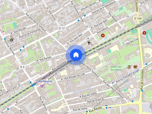 Tout savoir sur cet appartement dans le quartier Marceau République, à Courbevoie