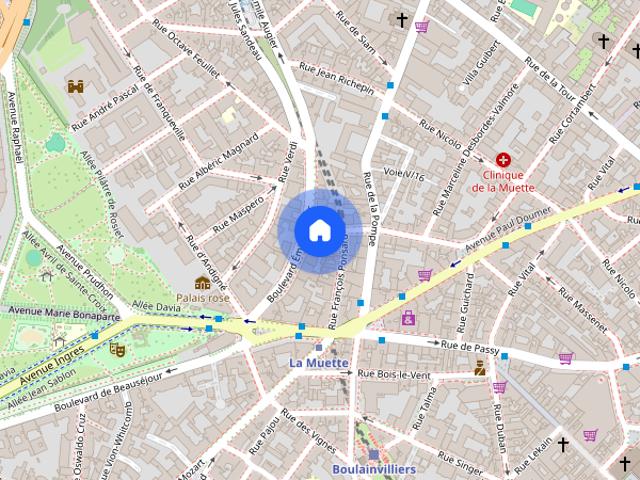Tout savoir sur cet appartement dans le quartier Muette Nord, à Paris 16ème