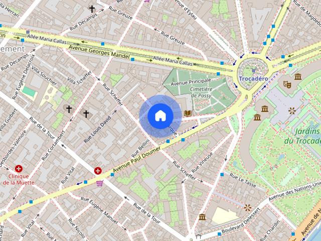 Tout savoir sur cet appartement dans le quartier Muette Nord, à Paris 16ème