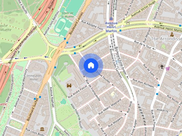 Tout savoir sur cet appartement dans le quartier Muette Nord, à Paris 16ème