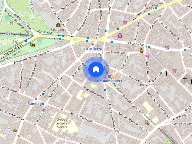 Tout savoir sur cet appartement dans le quartier Muette Sud, à Paris 16ème
