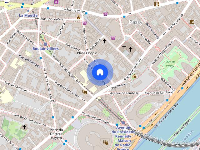 Tout savoir sur cet appartement dans le quartier Muette Sud, à Paris 16ème