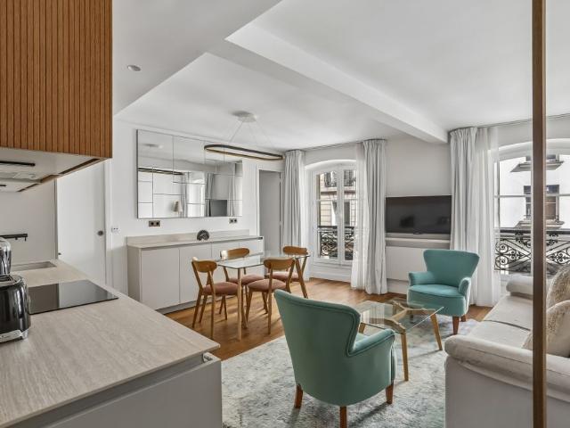 Tout savoir sur cet appartement dans le quartier Saint Germain des Prés, à Paris 6ème