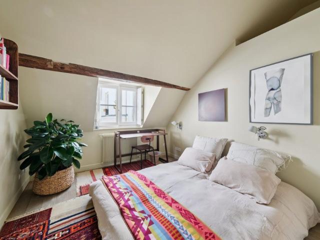 Tout savoir sur cet appartement dans le quartier Saint Gervais, à Paris 4ème