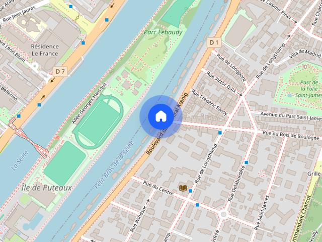 Tout savoir sur cet appartement dans le quartier Saint James Général Koenig, à Neuilly sur Seine