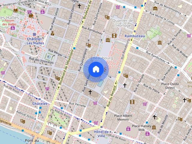 Tout savoir sur cet appartement dans le quartier Saint Merri, à Paris 4ème