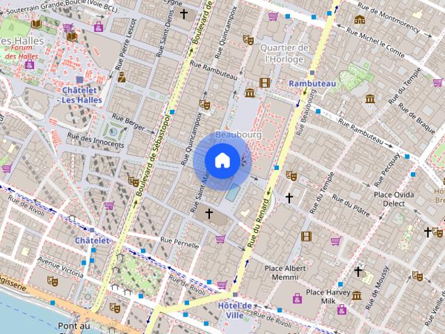 Tout savoir sur cet appartement dans le quartier Saint Merri, à Paris 4ème