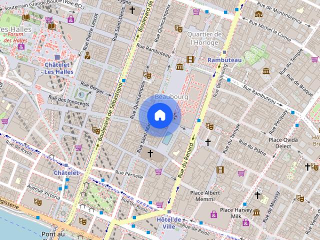 Tout savoir sur cet appartement dans le quartier Saint Merri, à Paris 4ème
