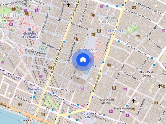 Tout savoir sur cet appartement dans le quartier Saint Merri, à Paris 4ème