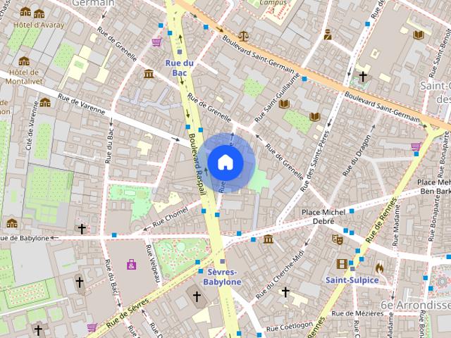 Tout savoir sur cet appartement dans le quartier Saint Thomas d'Aquin, à Paris 7ème