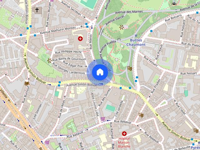 Tout savoir sur cet appartement dans le quartier Secrétan, à Paris 19ème