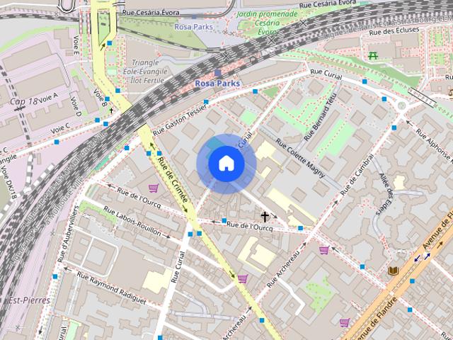 Tout savoir sur cet appartement dans le quartier Pont de Flandre, à Paris 19ème