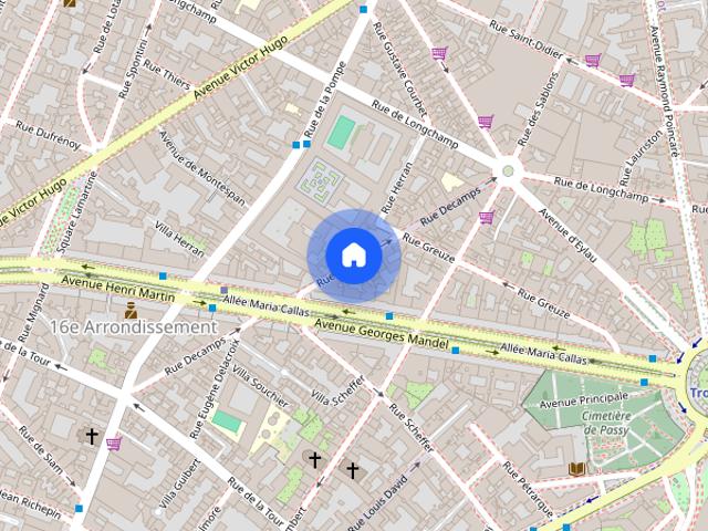 Tout savoir sur cet appartement dans le quartier Porte Dauphine, à Paris 16ème