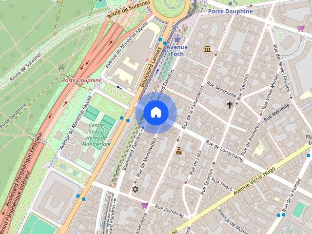 Tout savoir sur cet appartement dans le quartier Porte Dauphine, à Paris 16ème