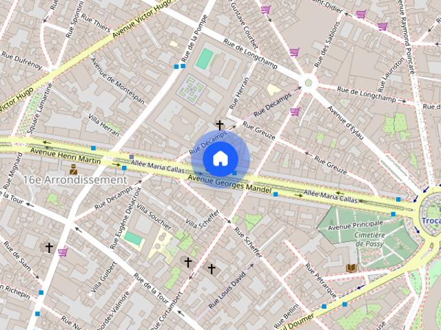 Tout savoir sur cet appartement dans le quartier Porte Dauphine, à Paris 16ème